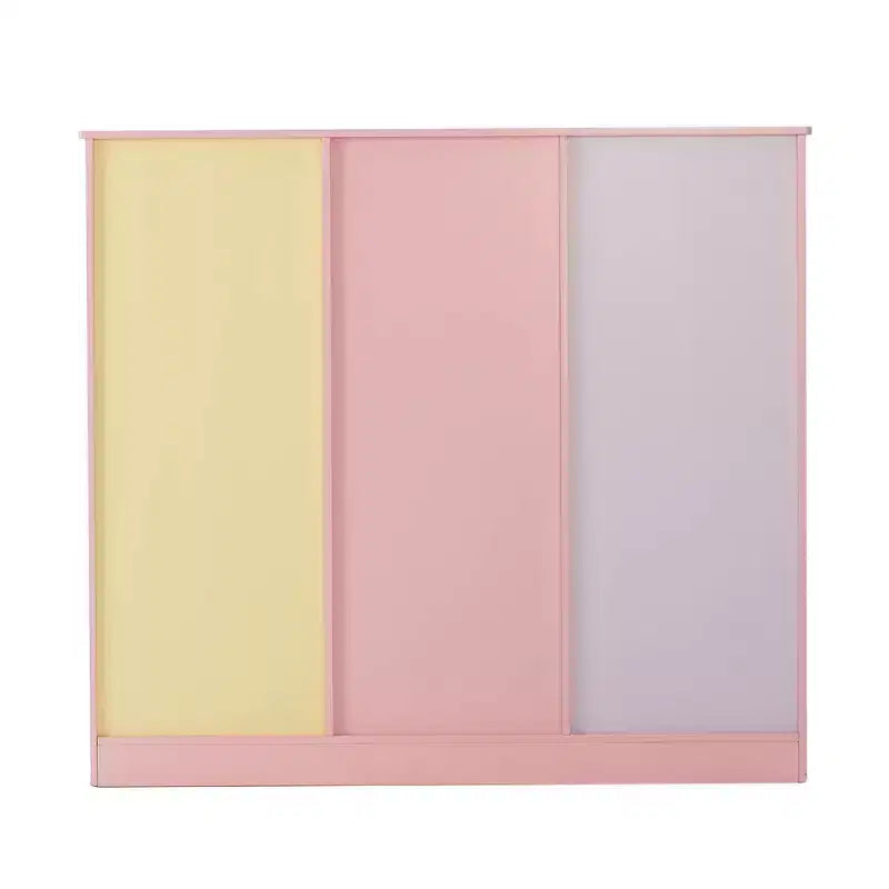 Libreria per bambini a cubo regolabile Magic Garden Rosa