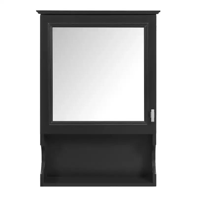 Mobiletto da bagno da 20'' a parete con specchio e sportello contenitore