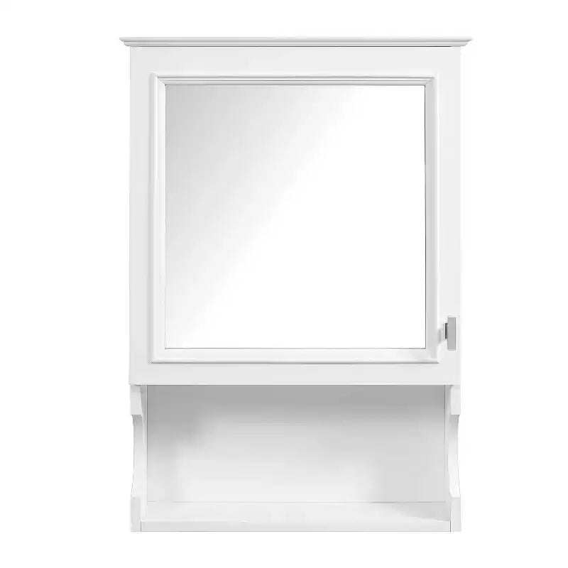 Mobiletto da bagno da 20'' a parete con specchio e sportello contenitore