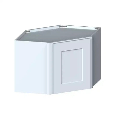 Base Cucina Shaker 24 L x 18 A x 12 P, telaio in legno massello, vernice a base d'acqua a basso contenuto di VOC, chiusura ammortizzata, RTA, Grigio Tortora