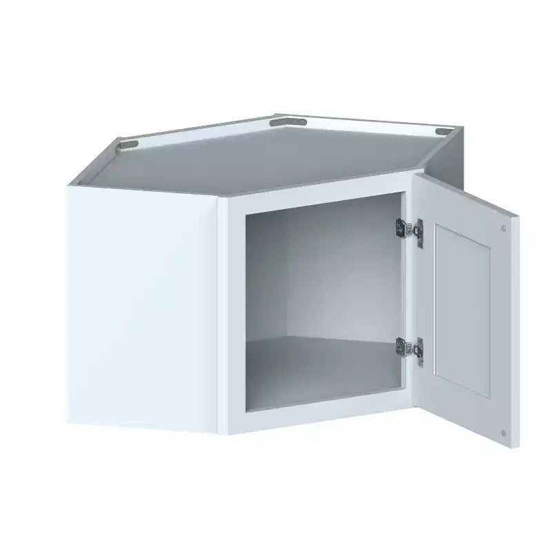 Base Cucina Shaker 24 L x 18 A x 12 P, telaio in legno massello, vernice a base d'acqua a basso contenuto di VOC, chiusura ammortizzata, RTA, Grigio Tortora
