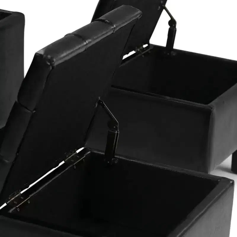 3 pz 44 Pouf contenitore Lancaster