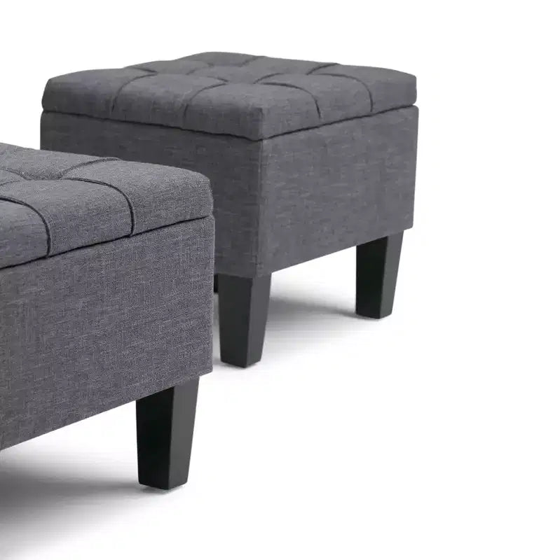 3 pz 44 Pouf contenitore Lancaster